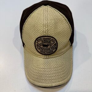 Tan and Brown Cap